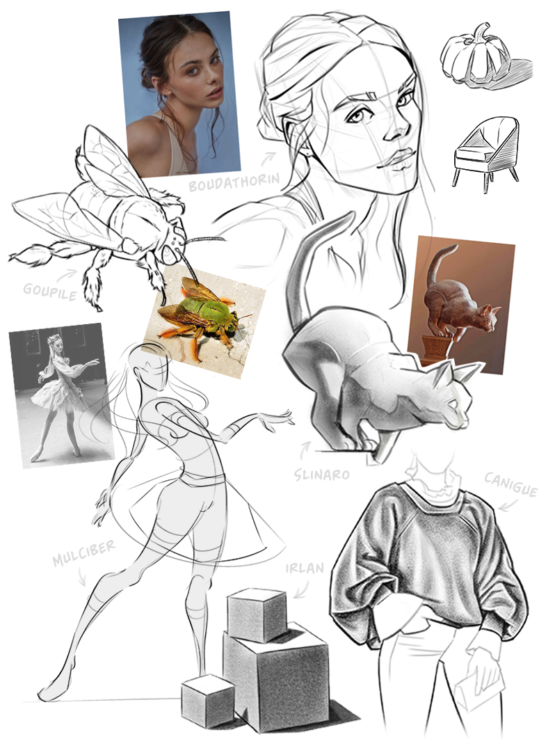 Croquis étudiants 2