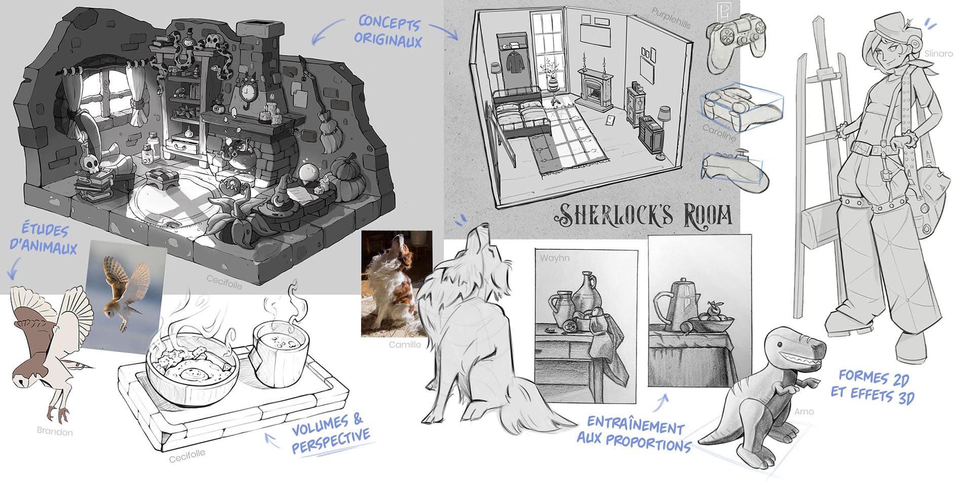 Projets créatifs étudiants 2